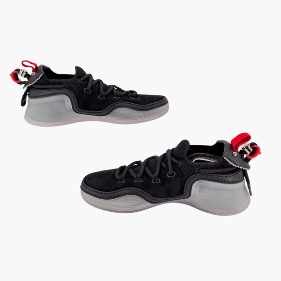 Christian Louboutin Arpoador Sneakers Black Suede Size 36.5 US 6.5 Women's - Picture 11 of 15